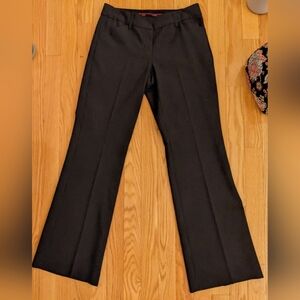 Express Black Pinstripe Pants 00 Short